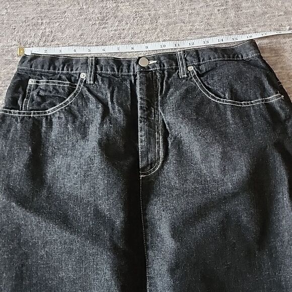 Lammles- floor jean skirt - Picture 3 of 5